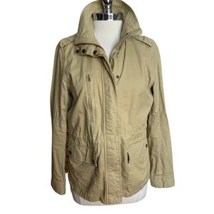 LOVE TREE Jacket Tan Field Large Full Zip